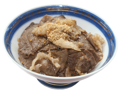 伊賀牛炙り丼セット(小うどん付) 1,500円
