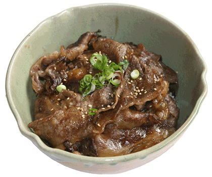 伊賀牛炙り丼 1,600円