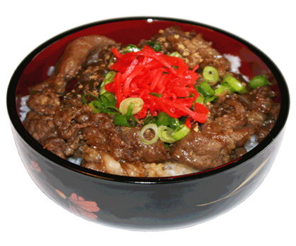 伊賀牛炙り丼セット(大) 1,300円