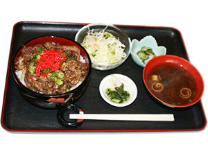 伊賀牛炙り丼セット(大) 1,400円