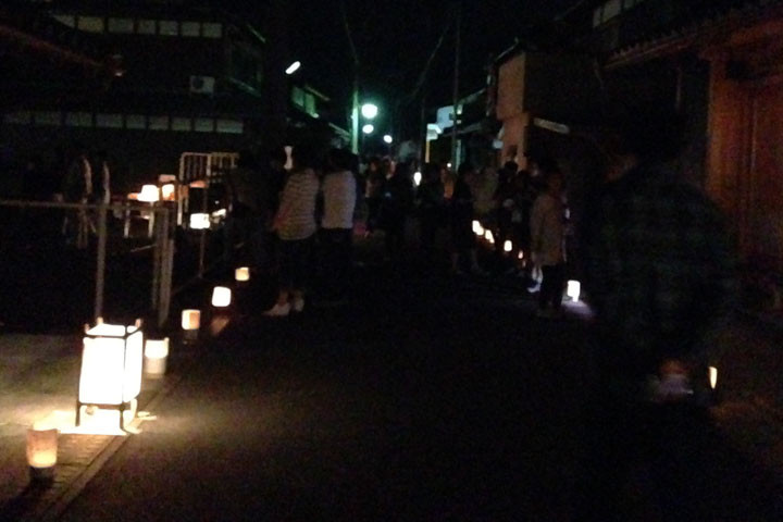 第15回伊賀の里しまがはら 竹灯りの宴