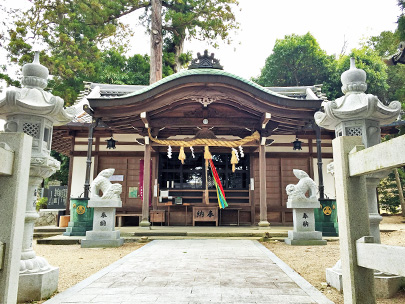 勝手神社　拝殿